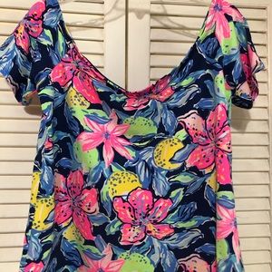 Lilly Pulitzer off the shoulder top